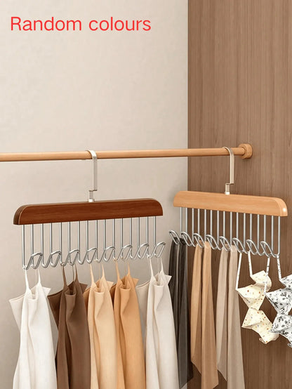 2Pc Wooden Hook Holder – Closet & Bedroom