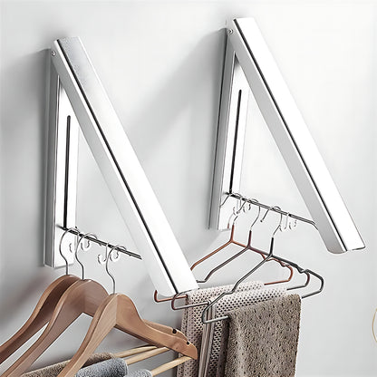 Wall Mounted Folding Clothes Hanger