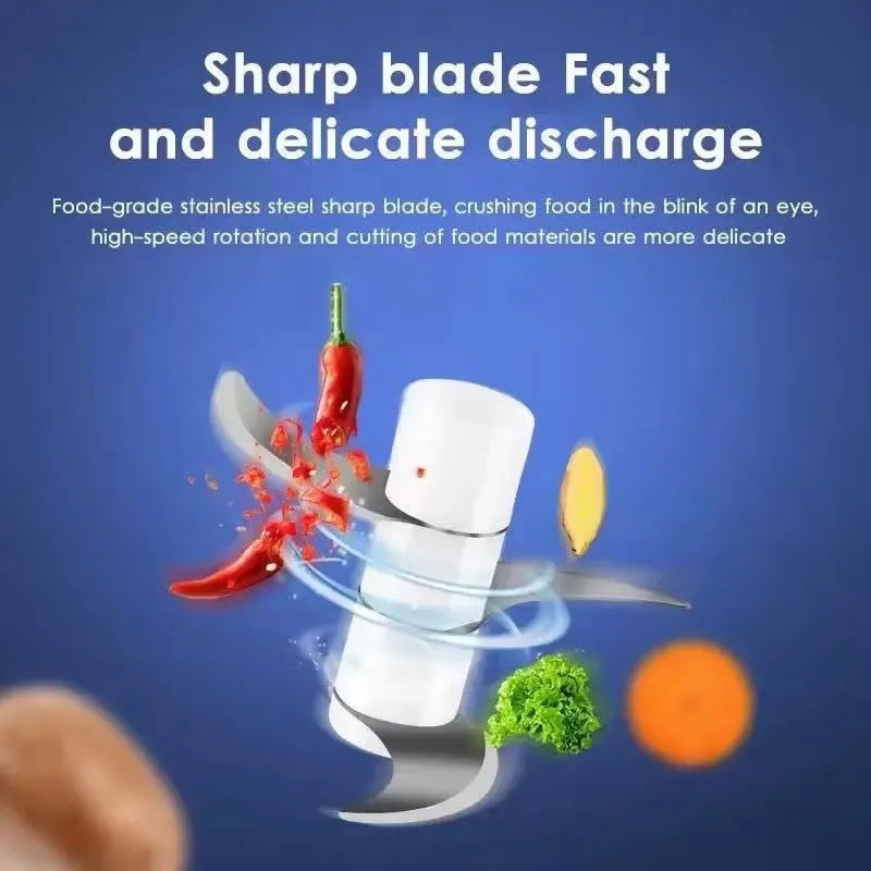 Wireless Mini Electric Food Processor