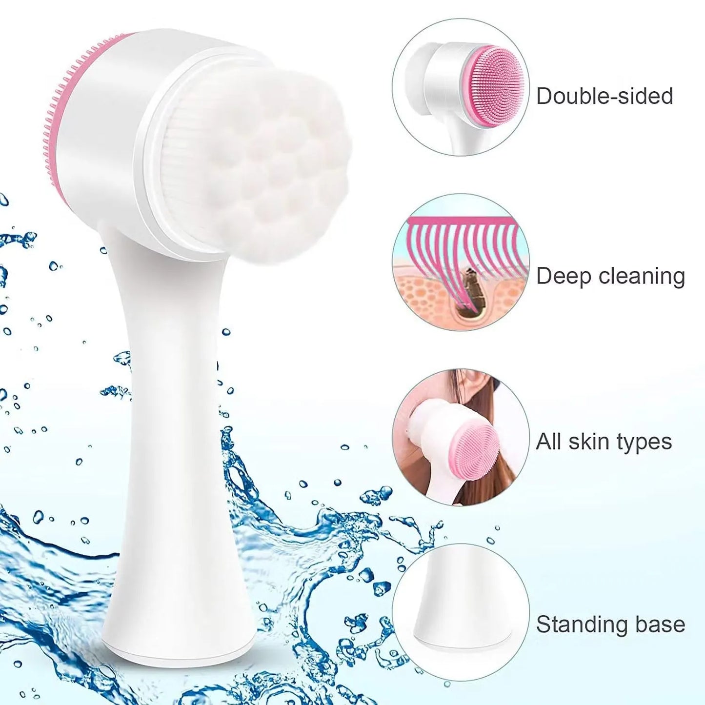 FreshFace 2-in-1 Cleansing Brush