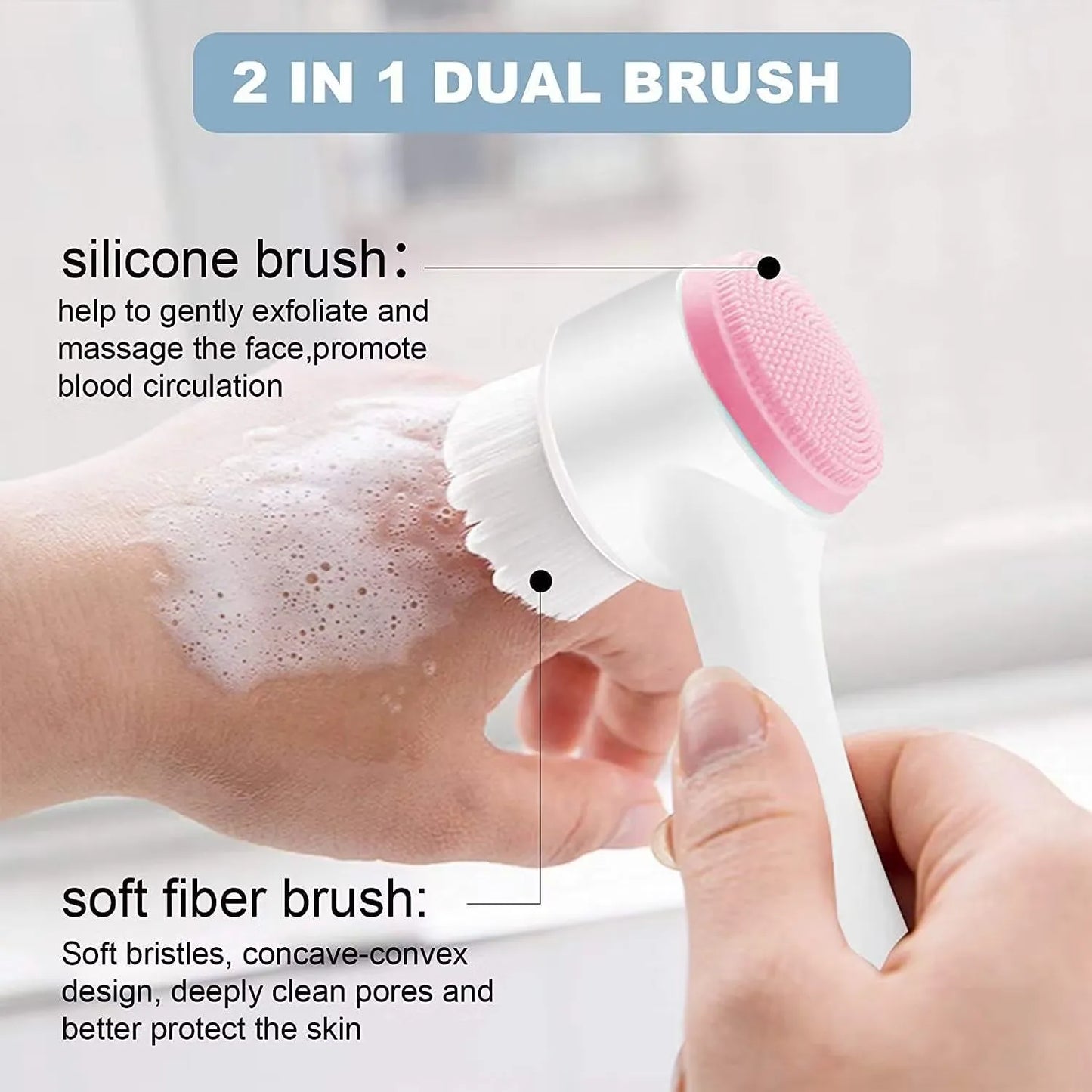 FreshFace 2-in-1 Cleansing Brush