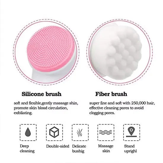 FreshFace 2-in-1 Cleansing Brush