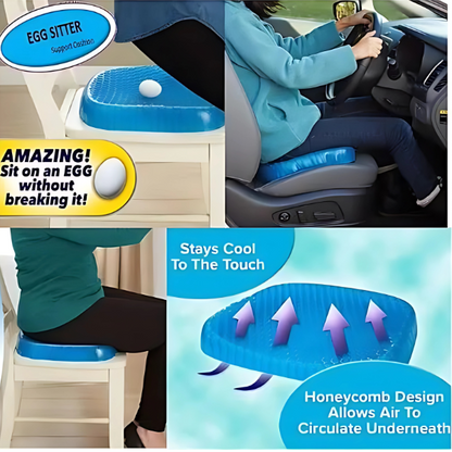 Honeycomb Seat Cushion for Back Relief